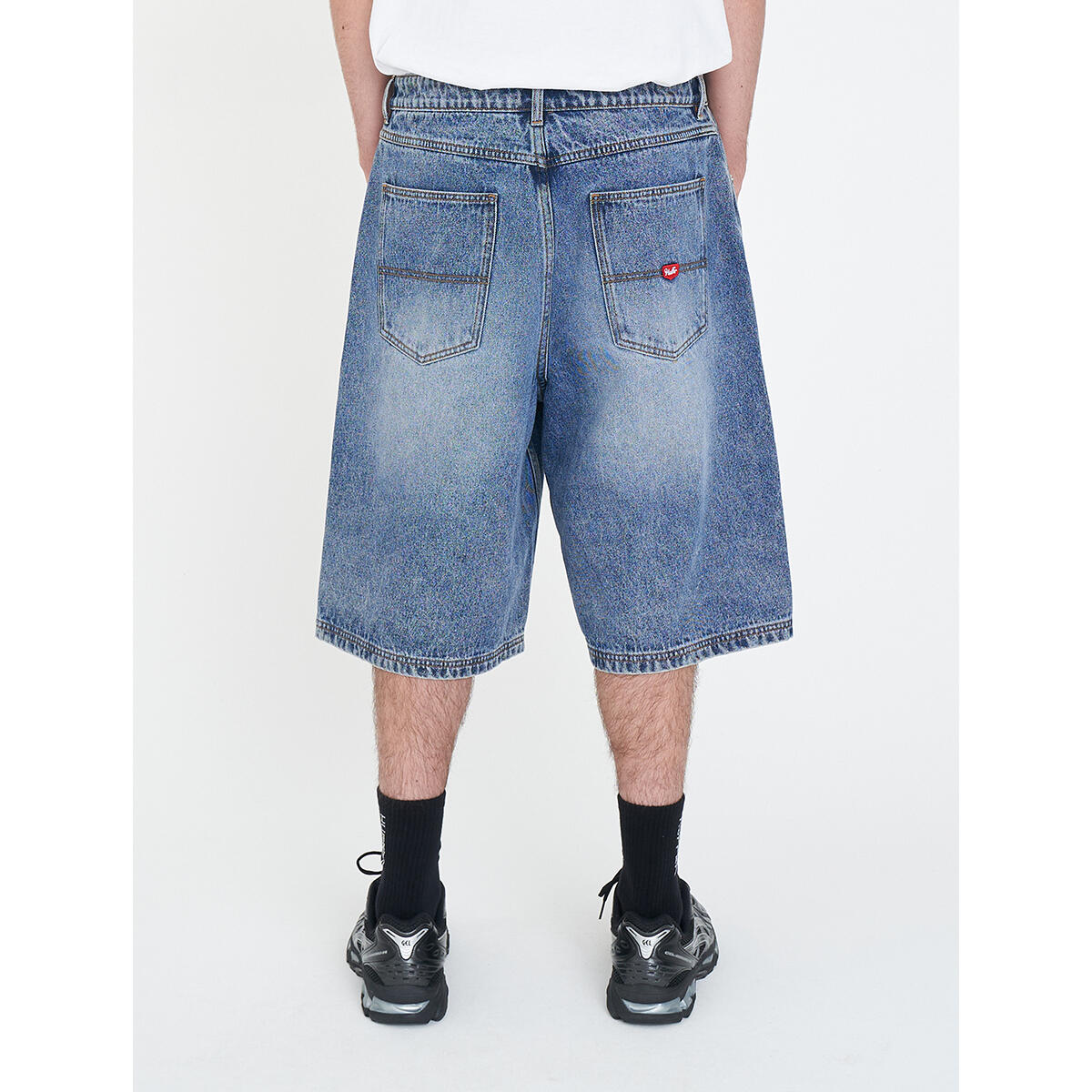 HUFFER X-Tra Baggy Denim Short Stable Wash