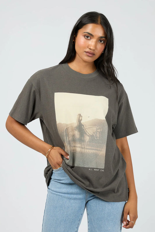 ALL ABOUT EVE Yellowstone Relaxed Tee