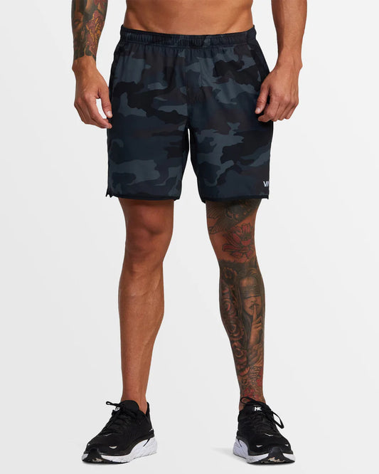 RVCA Yogger Stretch Short 17inch Camo