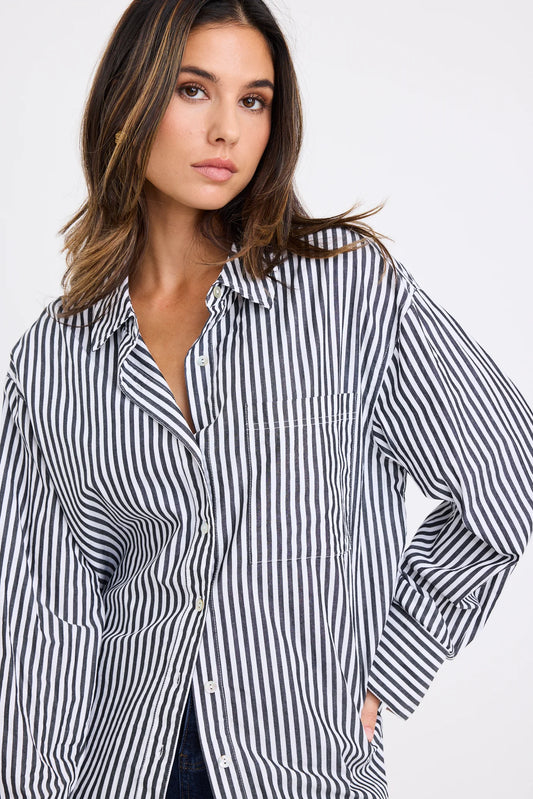 STORIES BE TOLD You got This Shirt Black Stripe