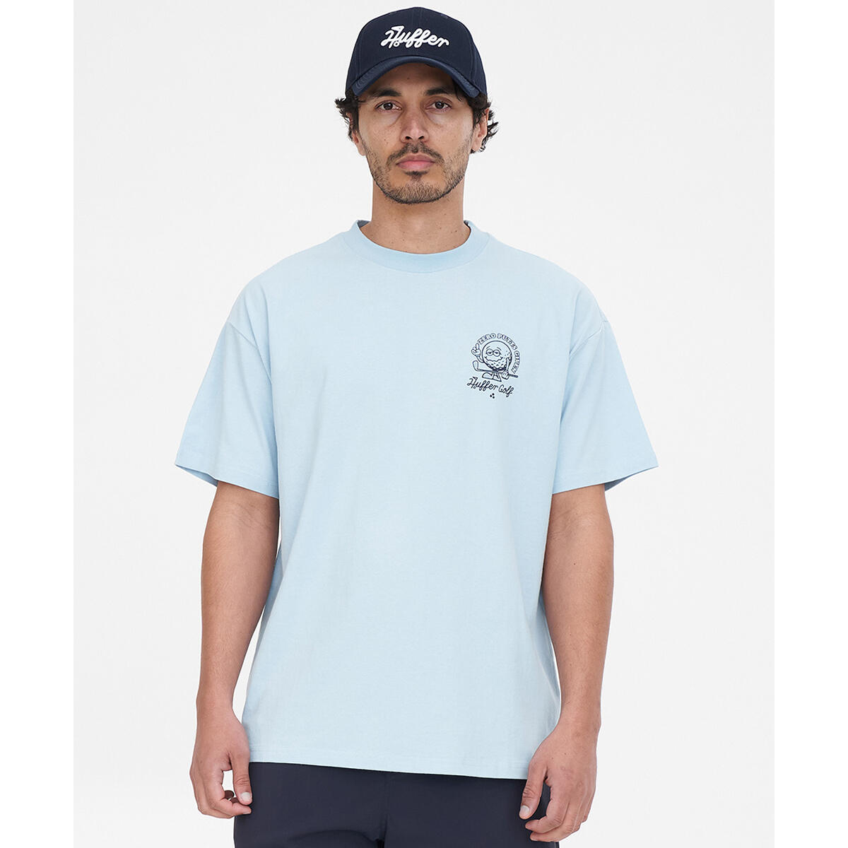HUFFER GOLF Zero Putts Tee Ice Blue