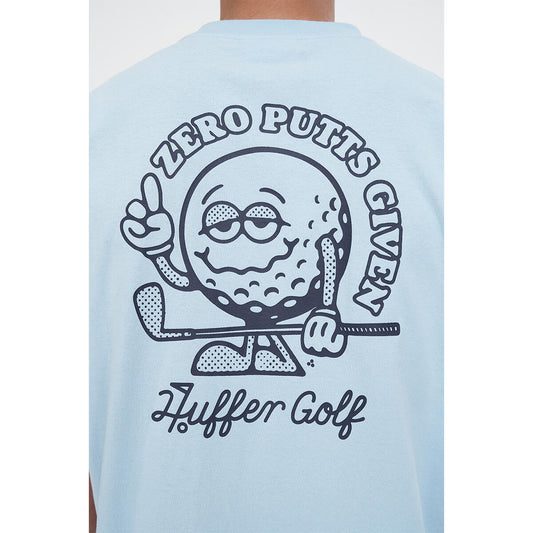 HUFFER GOLF Zero Putts Tee Ice Blue